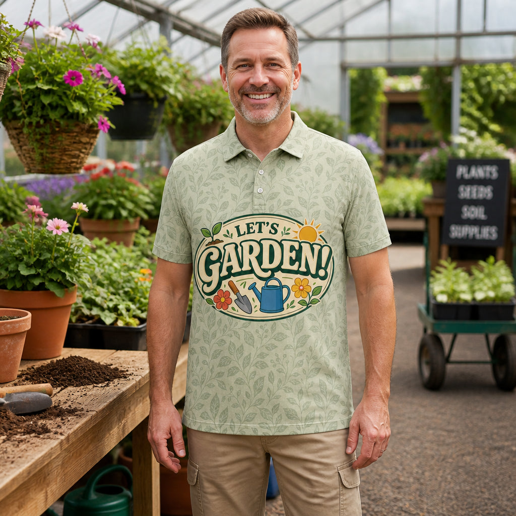 Let’s Garden! Retro Badge Polo - Polo shirt - All over printed 6130bf16-d9b4-4bb5-9915-34abb5eac1f7.jpg