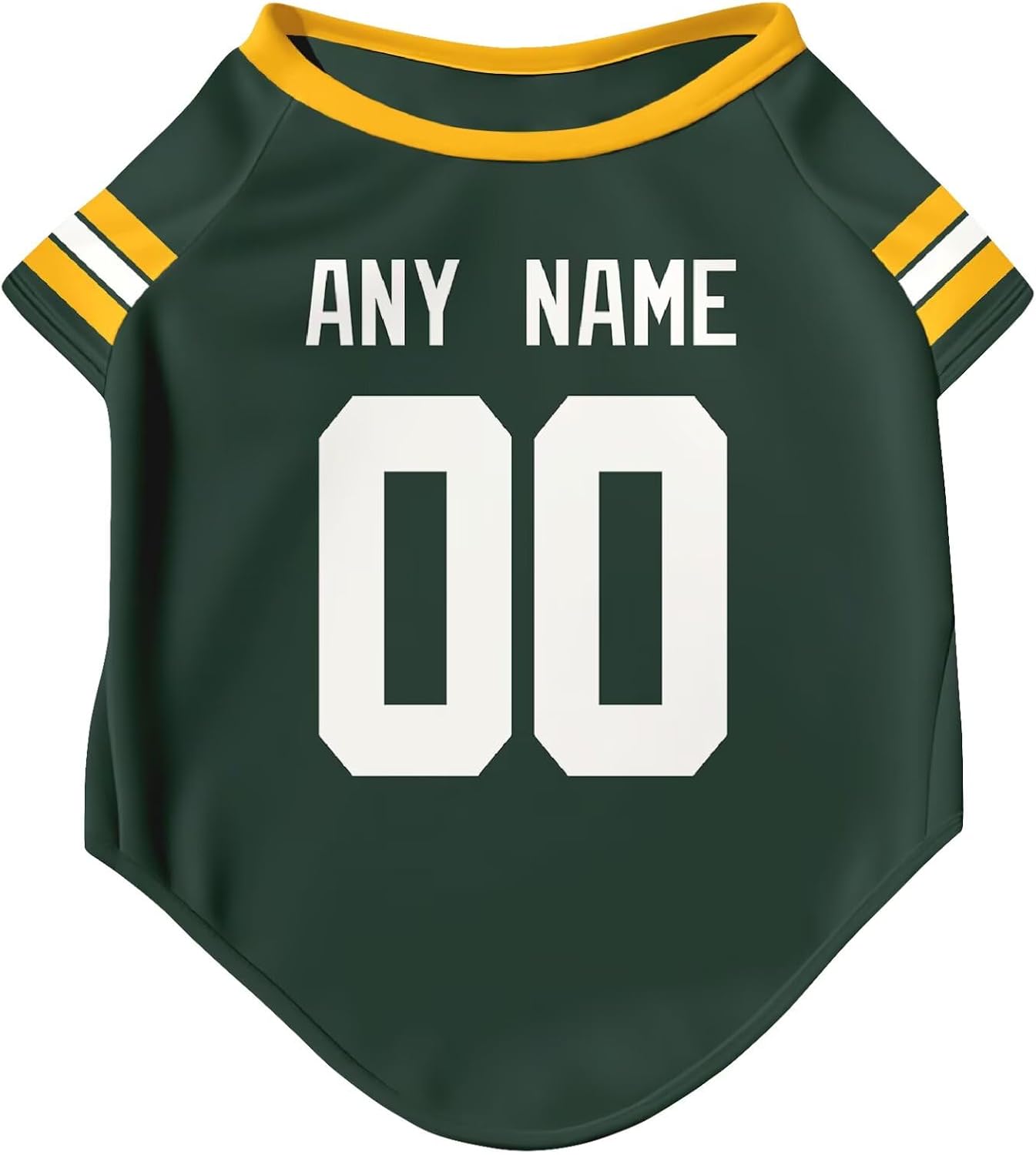 Green Bay Dog T-Shirt Pet Clothes Jersey for Dogs Custom Name and Number Gifts Gift For Your Dog 6177UrUzqeL._AC_SL1500.jpg