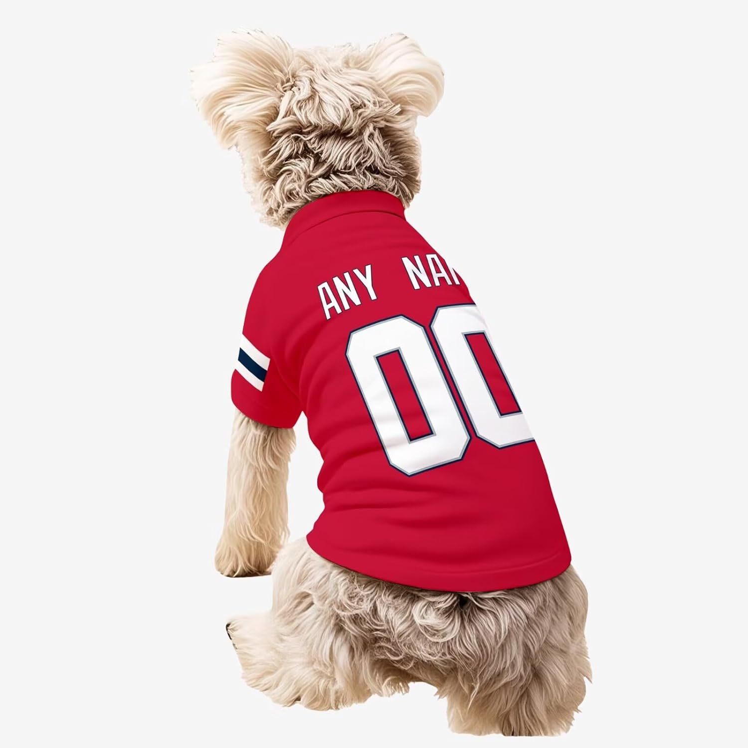 New England Dog T-Shirt Jersey Style Pet Clothes Custom Name and Number Gifts 61An3HKL4FL._AC_SL1500.jpg