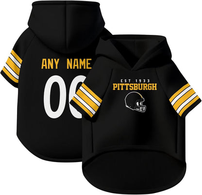 Pittsburgh Dog Hoodie T-Shirt Pet Clothes Jersey Custom Name and Number Gifts 61BxnB3oP6L._AC_SL1500.jpg