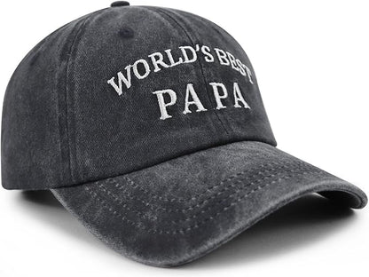 World's Best Paw Paw Papa Uncle Hat for Grandpa Dad Men, Funny Adjustable Cotton Embroidered Grandfather Father Baseball Cap 61FSYD2PB_L._AC_SX679.jpg