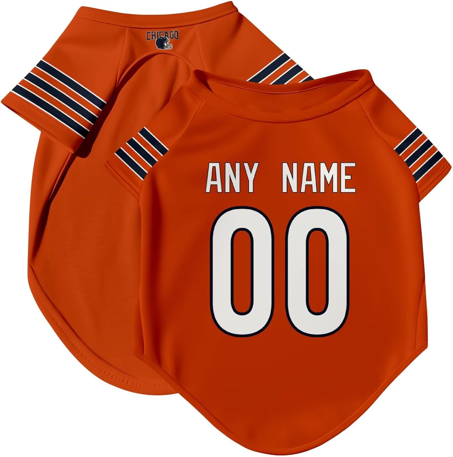 Chicago Dog T-Shirt Jersey Style Pet Clothes Personalized Custom Name and Number Gifts 61UQ9IW6FiL._AC_SL1500.jpg