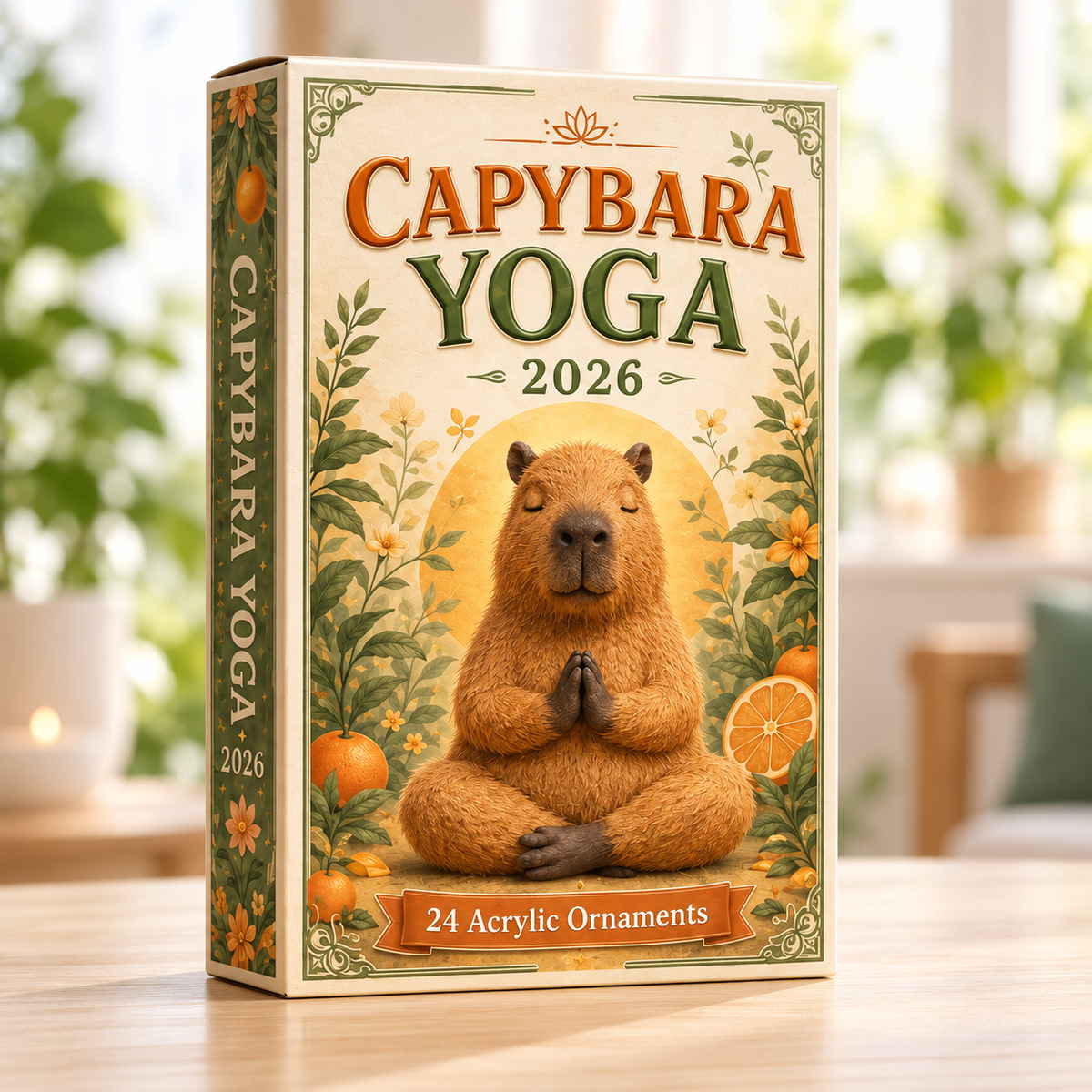 Capybara Yoga Advent Calendar 2026 - 24-Day Festive Countdown, Acrylic Charms Blind Box - Gift For Yoga Lovers 61cadf2b-a10e-403e-80b8-4f49592512e0-capybara-box.png