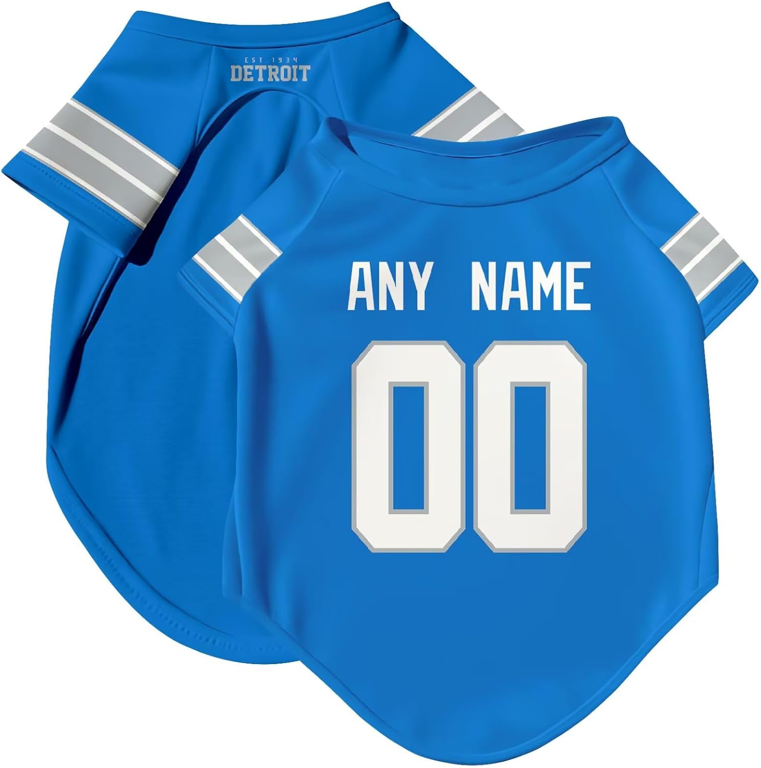 Dog T-Shirt Jersey Style Pet Clothes Custom Name and Number Gifts Custom Dog Shirt Gift For Dog 61k0-j4uUoL._AC_SL1500.jpg