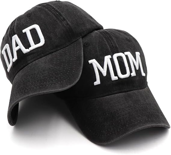 Mom and Dad Hats New Dad Mon Parents Gifts for Couples Fathers Day Embroidered Baseball Caps 61oUhPzjk3L._AC_SX569.jpg