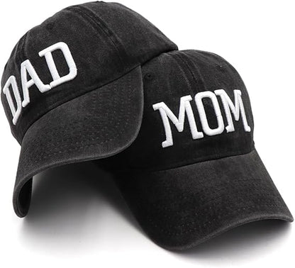 Mom and Dad Hats New Dad Mon Parents Gifts for Couples Fathers Day Embroidered Baseball Caps 61oUhPzjk3L._AC_SX569.jpg