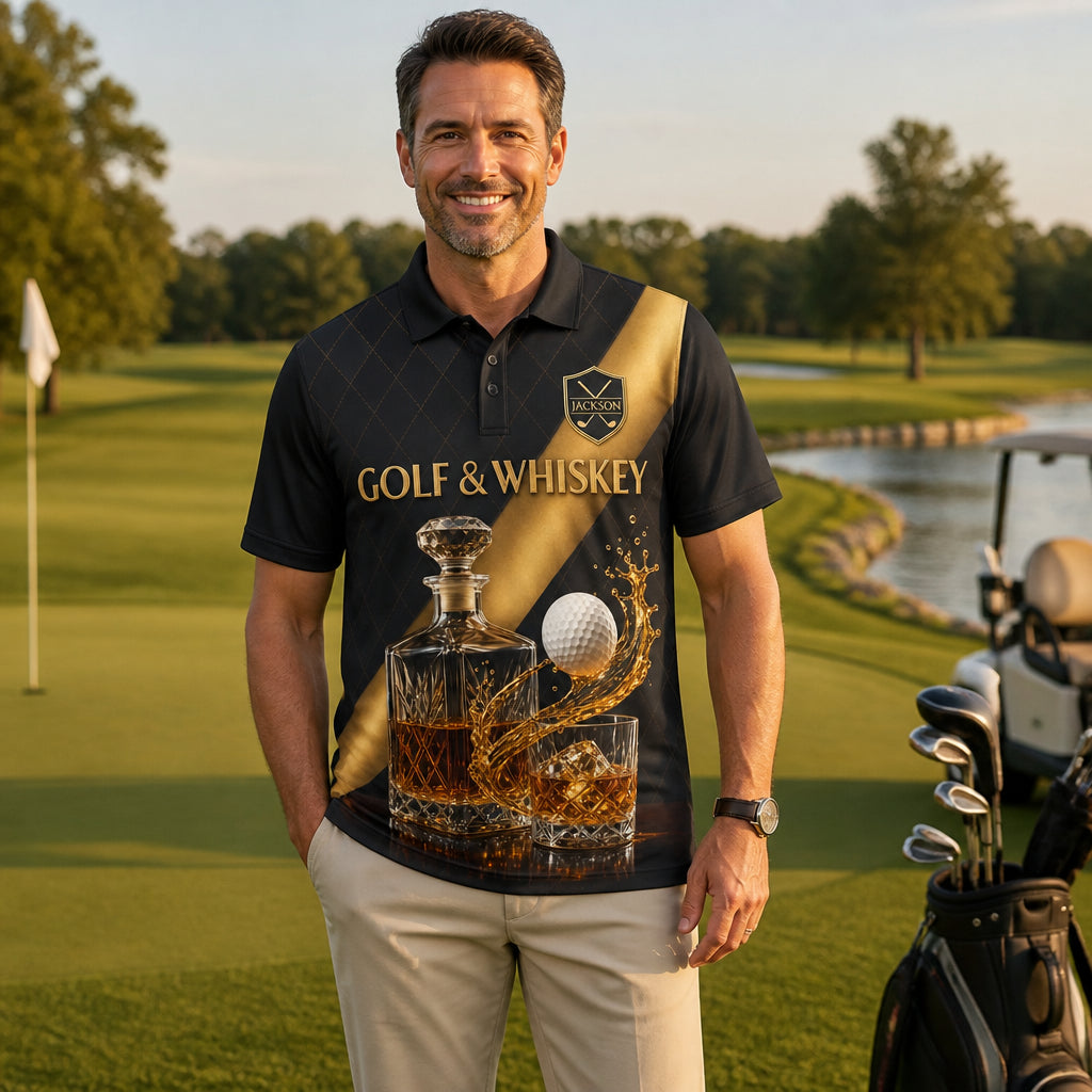 Golf & Whiskey – Custom Name AOP Polo - Personalized Polo shirt - All over printed 629afc65-771a-4a58-a31e-86fa14c64358.jpg