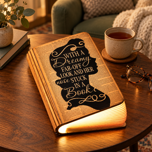 Beauty and the Beast Belle Book Lamp, Disney Princess Inspried Night Light, Dreamy Far Off Look Quote Decor, Vintage Foldable Book Lamp 6359e8a3-7a24-403c-98da-f33d37ddde39-banner-1.png