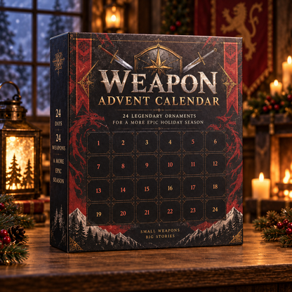 24 Days of Legendary Weapons Advent Calendar – Mini Fantasy Weapon Christmas Ornaments, Medieval Sword & Axe Collectible Countdown Gift 64c71459-9469-4279-9115-f7eff34b6c31-4.png