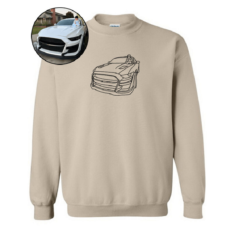 Personalized embroidered custom car with photo shirt - Handmade shirt 650a5e9f20bd3.jpg