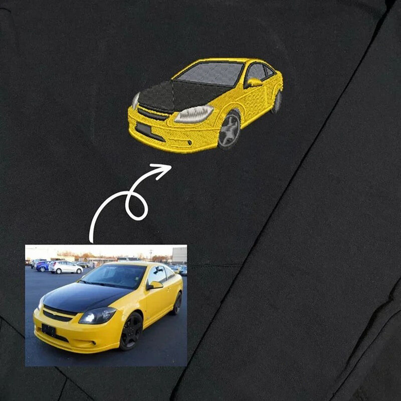 Personalized embroidered custom car with photo shirt - Handmade shirt 654f4ead59902.jpg