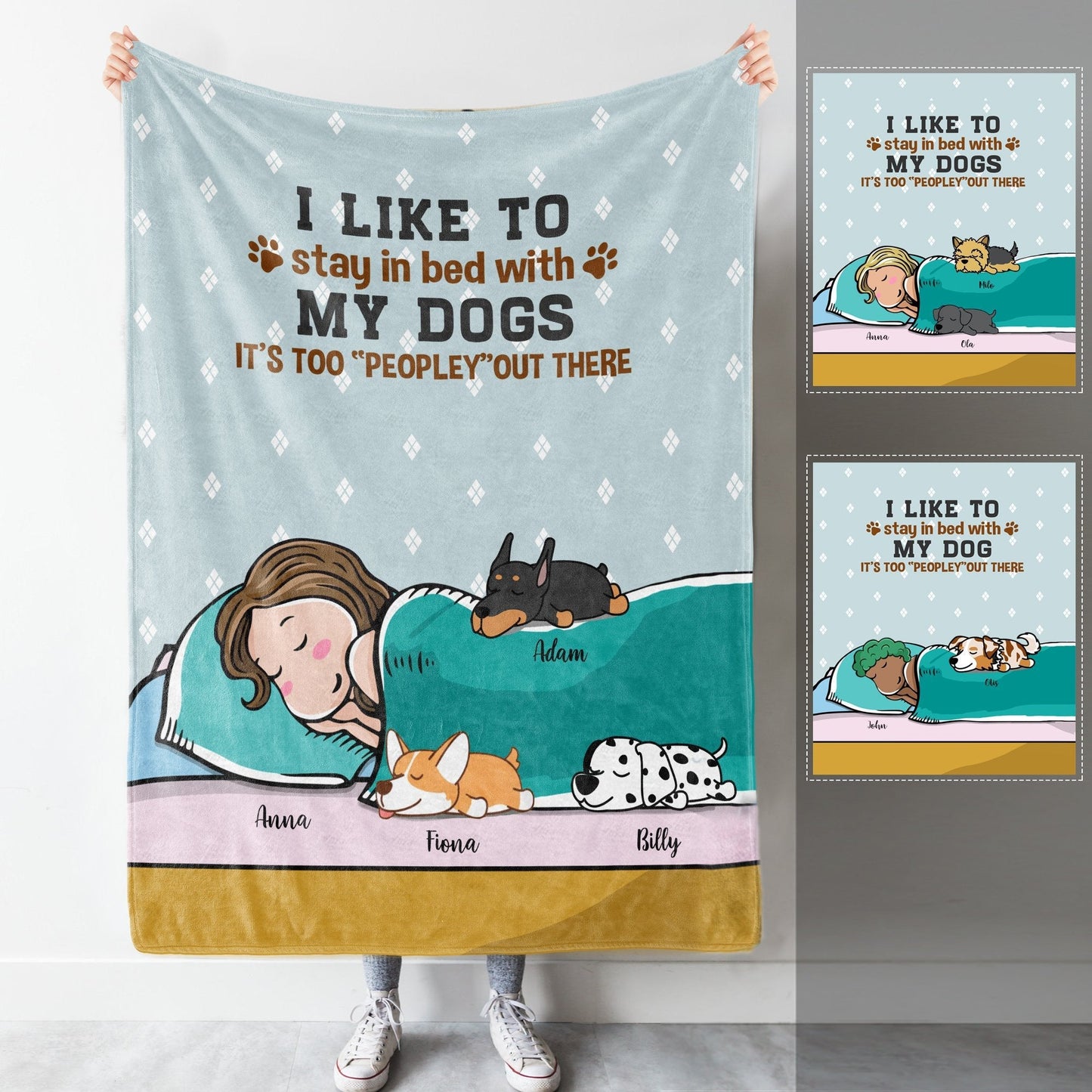 Stay In Bed With My Dog Custom Blanket Gift For Dog Lovers 6581597896868_fc15c1f0-2970-4268-91b5-1f89937c6d17.jpg