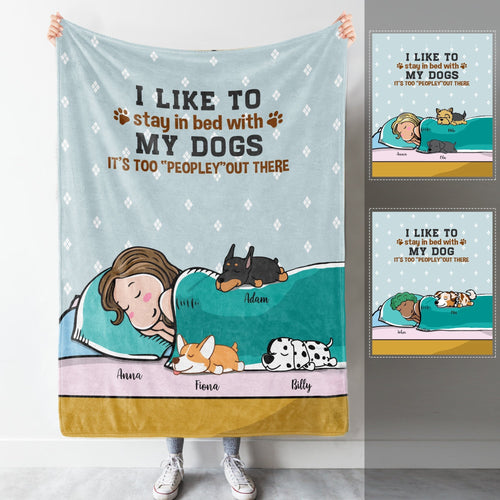 Stay In Bed With My Dog Custom Blanket Gift For Dog Lovers 6581597896868_fc15c1f0-2970-4268-91b5-1f89937c6d17.jpg