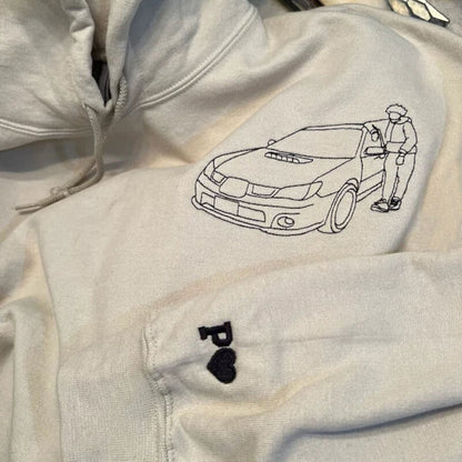 Personalized embroidered custom car with photo shirt - Handmade shirt 659d003c43b84.jpg