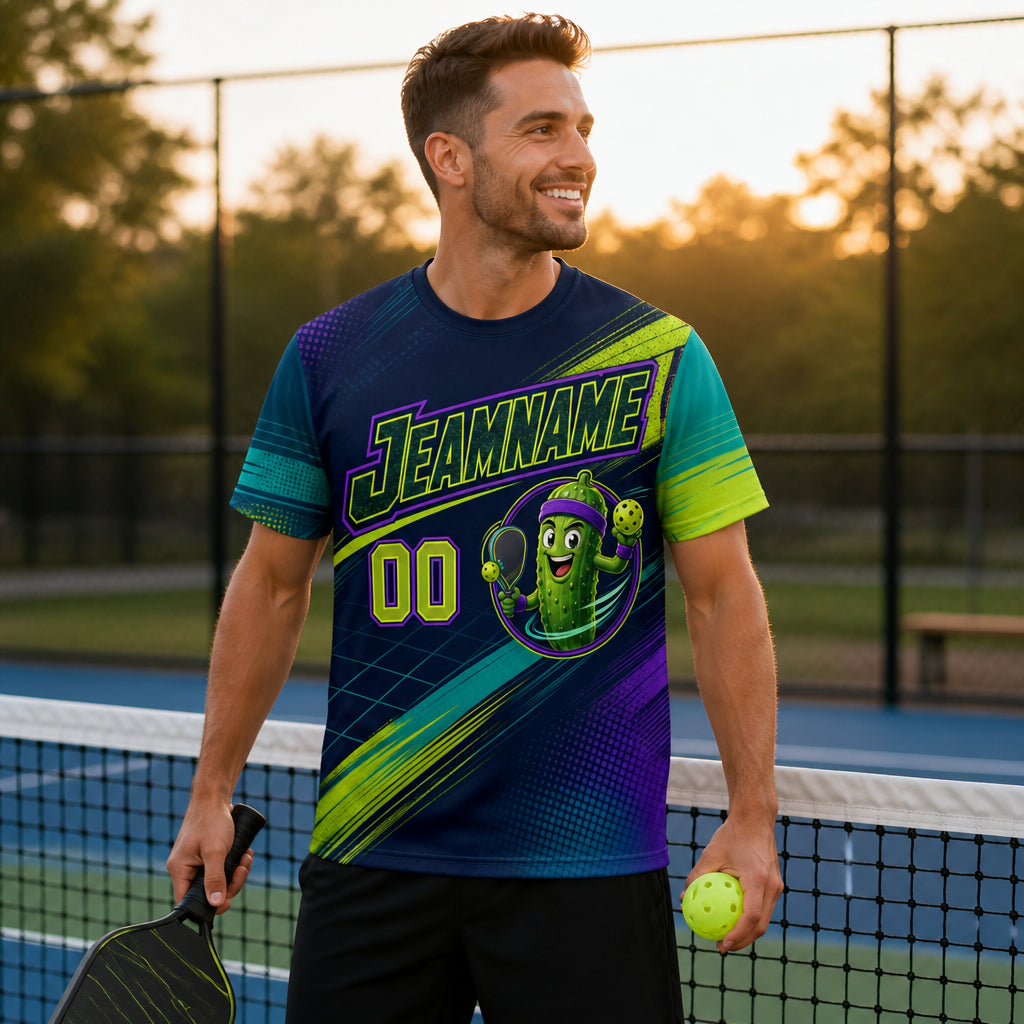 Custom Pickleball Mascot AOP Jersey Tee - Personalized T-Shirt - All over printed 65aa3800-d27b-4c3a-b21a-3fbf0b3722bf.jpg