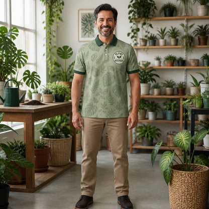 Plant Whisperer Botanical Crest Polo - Polo shirt - All over printed 6666ea69-c3ed-4d60-bc1f-271419a90c15.jpg