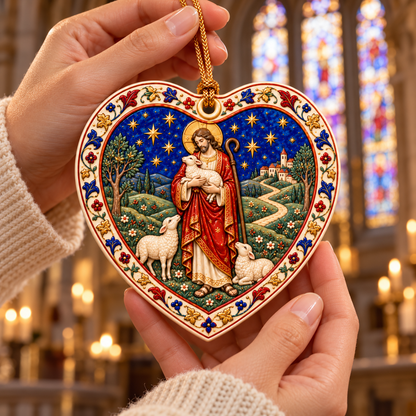 Jesus the Good Shepherd – 3D Ceramic Heart Ornament | Medieval-Inspired Sacred Décor & Christian Gift 666c0d7d-f132-40d8-bae8-c9a6bee53fda-Tr-i-tim-g-m-gi-a-k-nh-m-u-2.png