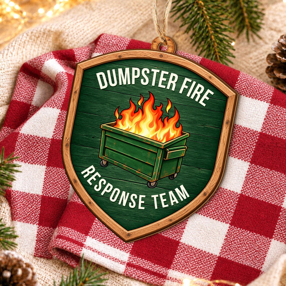 Funny Office Team Christmas Ornament, Dumpster Fire Response Team, Puzzle Name Team Gift, Gag Gift for Coworker, Best Team Ever Gift 66dfc856-bd60-4db6-9ab9-8aeac1110c75-5.jpg