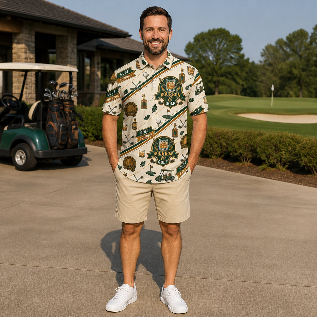 Bourbon & Golf Diagonal Crest AOP Polo - Polo shirt - All over printed 67e74d75-493f-4ed7-8d7f-15dc43db3d33.jpg