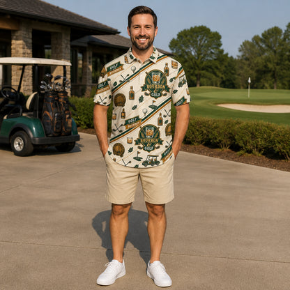 Bourbon & Golf Diagonal Crest AOP Polo - Polo shirt - All over printed 67e74d75-493f-4ed7-8d7f-15dc43db3d33.jpg