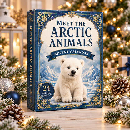 Arctic Animals World Advent Calendar 2026 - 24-Day Festive Countdown, Acrylic Charms Blind Box - Gift For Animal Lovers 68e15e76-e6e8-467c-95e3-93f7bdc65258-arctic-box.png