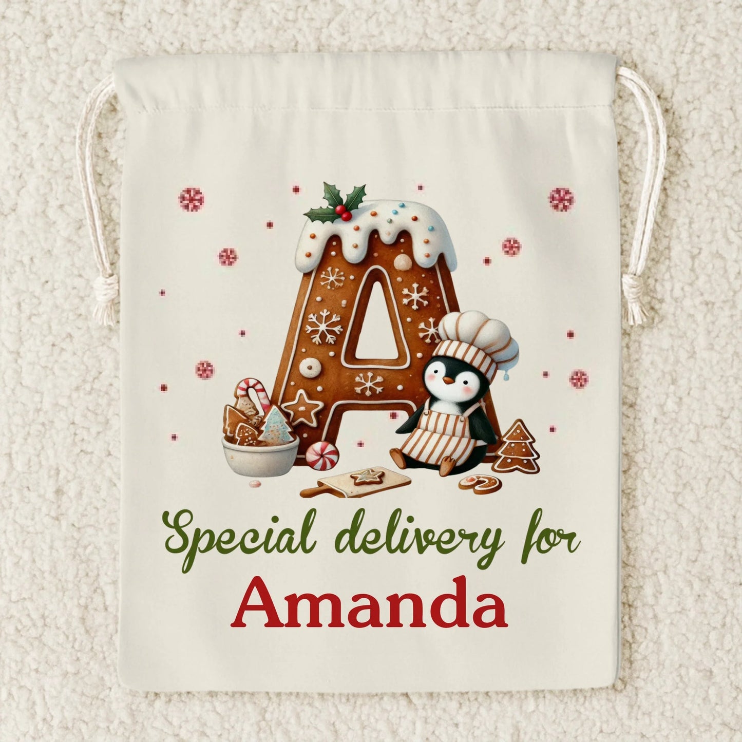Magic In Every Bag - Custom Sabta Sack - Personalized Christmas Birthday Gifts For Kids