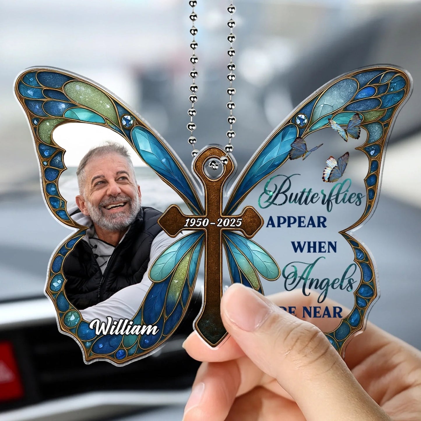 I Am Always With You - Personalized Custom Car Plastic Hanging Ornament