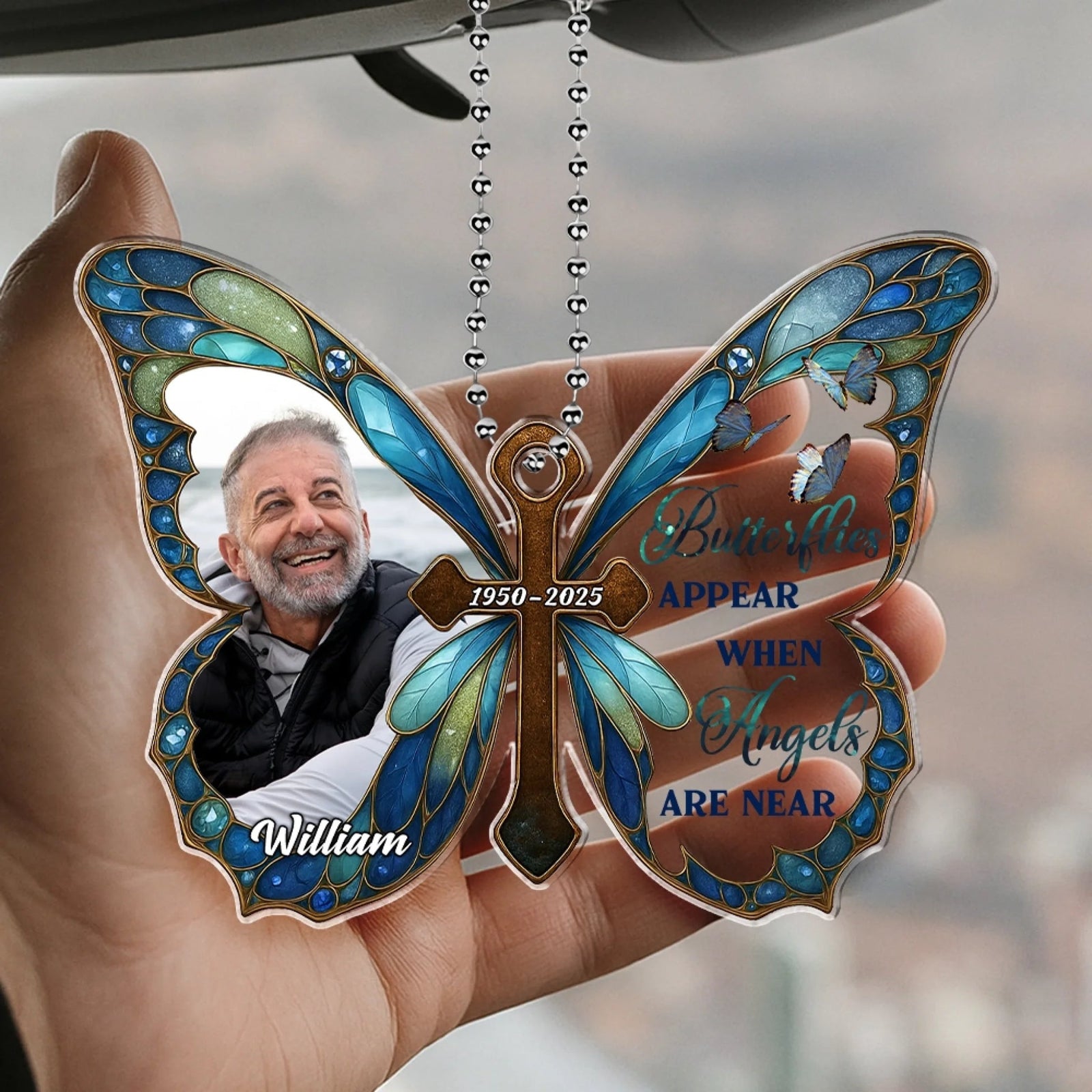 I Am Always With You - Personalized Custom Car Plastic Hanging Ornament