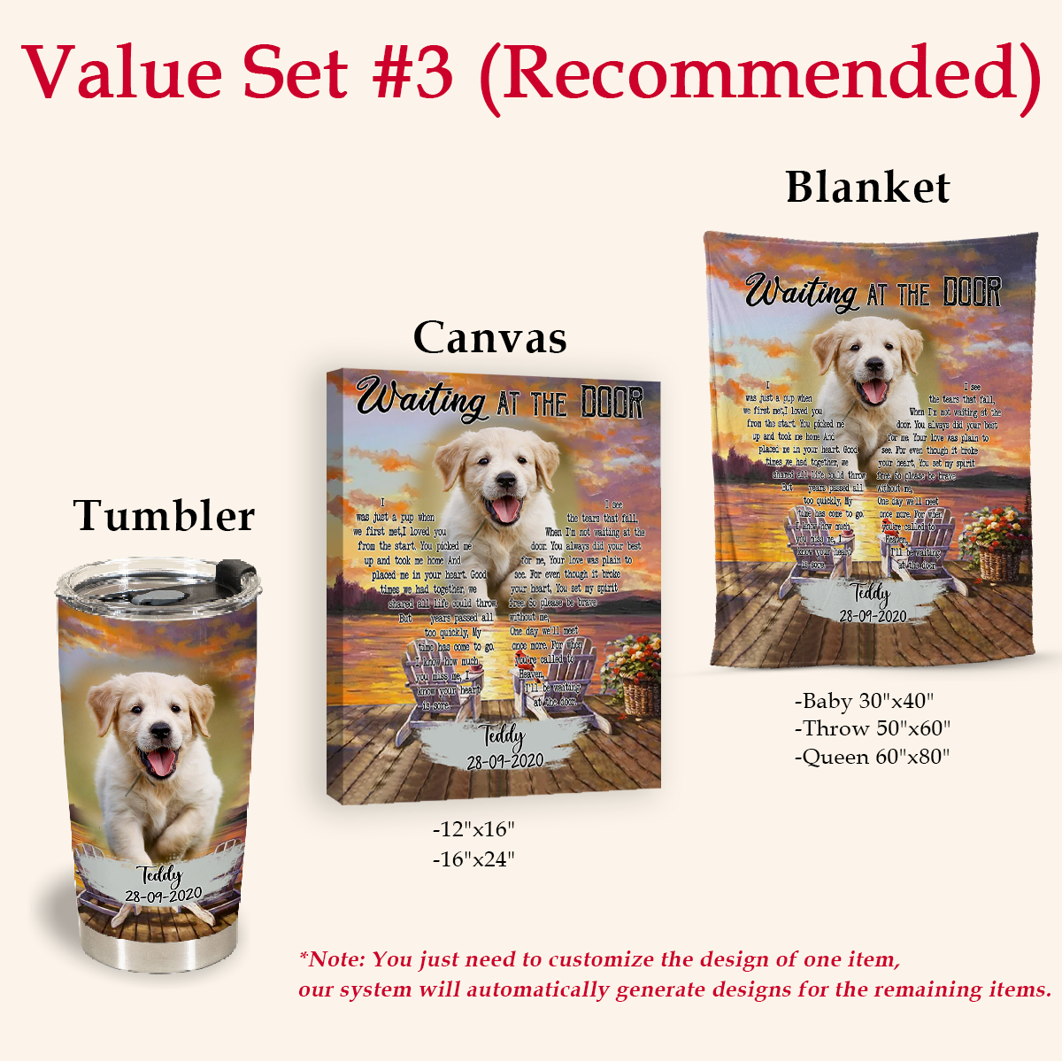 Personalized Dog Memorial Blanket - I Was Just A Pup When We First Met - Dog Memorial Gift For Him 6_00e1d23b-d738-4087-8a6d-9b7ae064cb8d.png