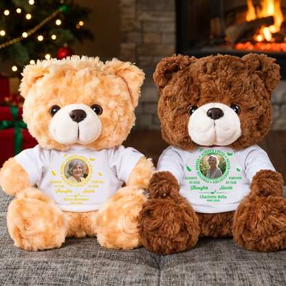 Always Loved Never Forgotten Memorial Teddy Bear