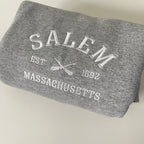 Salem Massachusetts Embroidered Sweatshirt, Salem Sweatshirt, City Sweatshirt, Embroidered Halloween Sweatshirts, Hoodie, Black, Trendy 6_14001b98-0735-4a50-ba59-bc13d491ca3d.jpg?v=1743397367