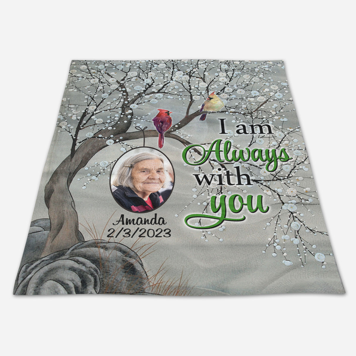 Cardinal Bird - Always With You - Personalized Blanket - Memorial Blanket - Memorial 6_d551c7c7-9523-4d67-81ba-f3006af97340.jpg