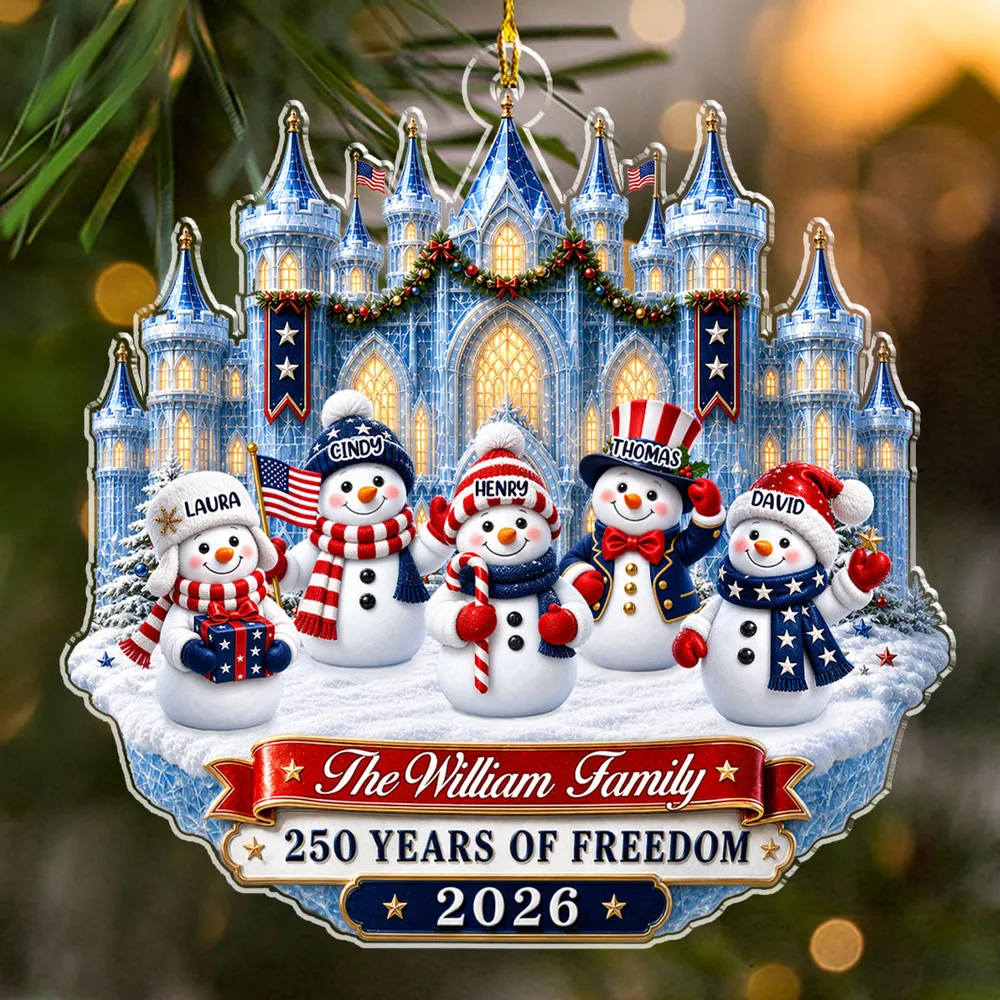 America 250th Anniversary Christmas - Personalized Acrylic Ornament - Christmas Gift For Family 6a025837-c808-4ade-9eab-8846f3b60bcb-3_converted.png