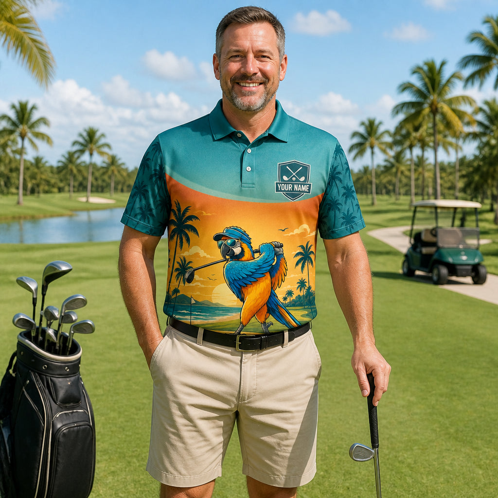 Personalized Tropical Parrot Golf AOP Polo - Personalized Polo shirt - All over printed 6a69af1a-b12f-4631-822f-5dcf11e5d812.jpg