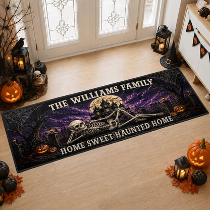 Home Sweeted Haunted House - Custom Haunted Home Runner Rug