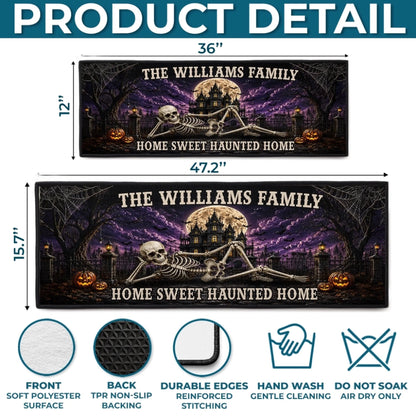 Home Sweeted Haunted House - Custom Haunted Home Runner Rug
