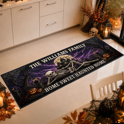 Home Sweeted Haunted House - Custom Haunted Home Runner Rug