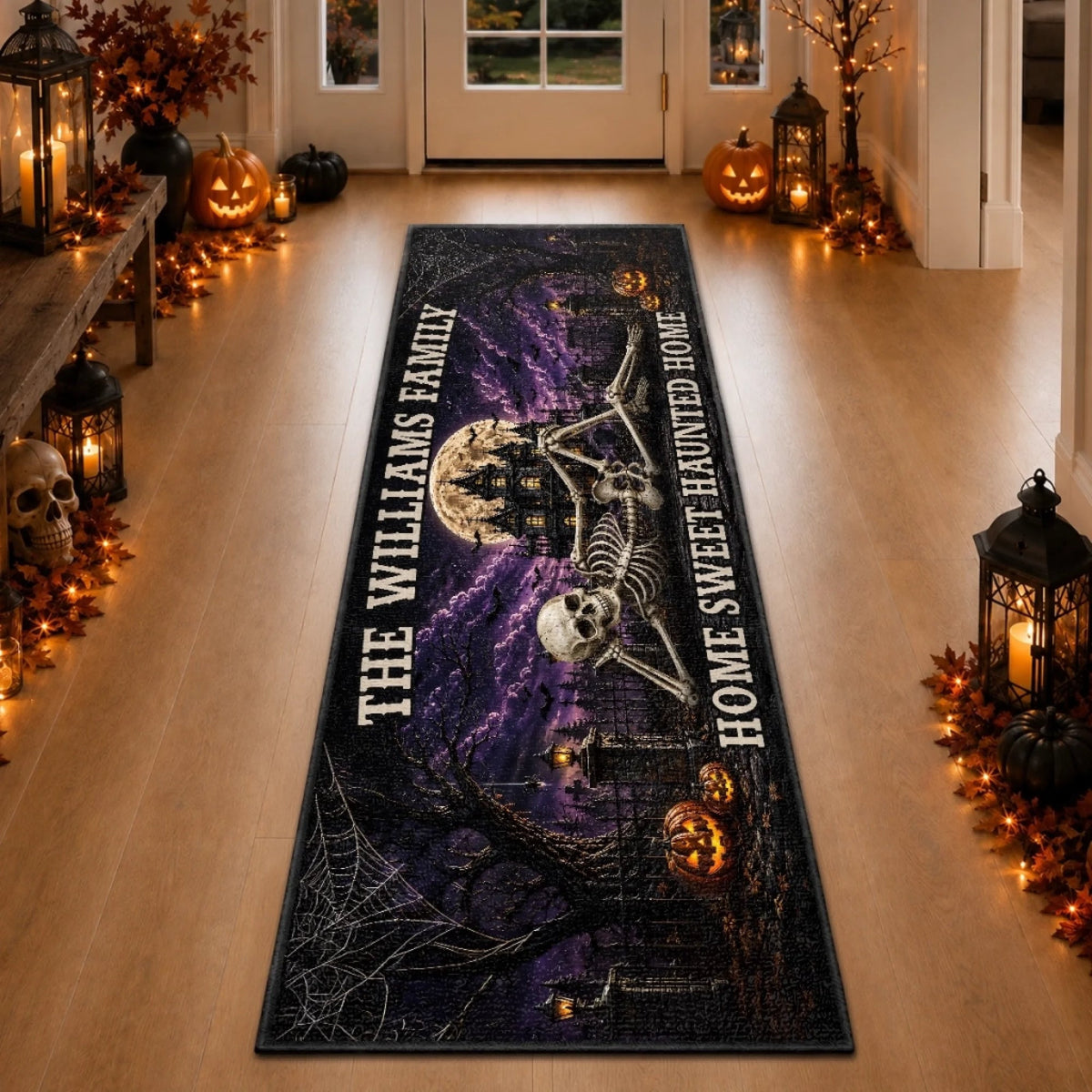Home Sweeted Haunted House - Custom Haunted Home Runner Rug
