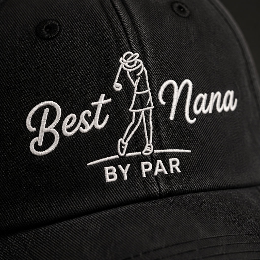 Best Nana By Par Golf Cap - How it is made
