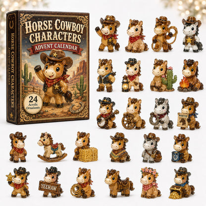 Horse Cowboy Advent Calendar 2026 - 24-Day Festive Countdown, Acrylic Charms Blind Box - Gift For Horse Lovers 6ba1708b-e8af-49ef-82b3-a265f6303dfa-horse.jpg
