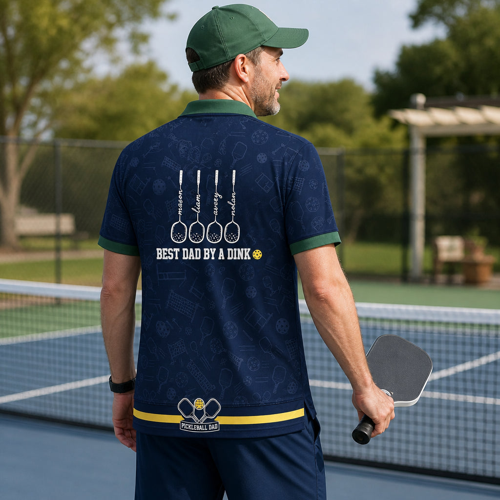 Pickleball Dad Polo - How to customize