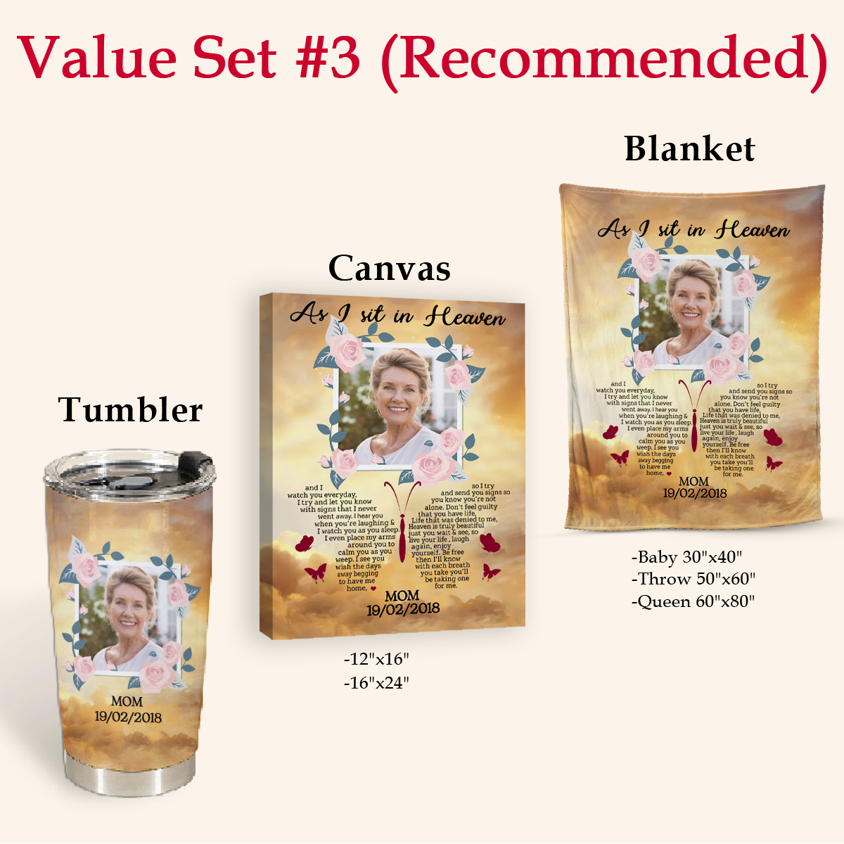 As I Sit In Heaven Custom Photo Blanket Memorial 6copy.png