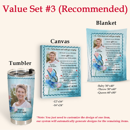 As I Sit In Heaven Blue Butterfly Custom Photo Blanket Memorial 6copy_436c8a5c-9437-4fa9-850d-ef2f842644f5.png