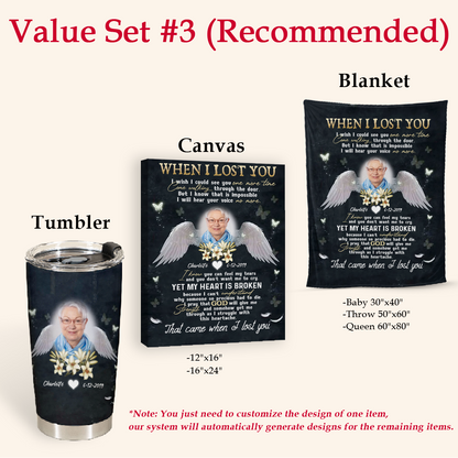 Angel Wings Flower Mother When I Lost You - Personalized Photo Blanket - Memorial Gift For Mom 6copy_ac133f5f-b8c7-4ba0-aa66-74f3d9fd6d55.png