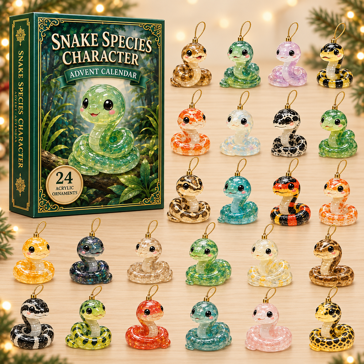 Snake Species Advent Calendar 2026 - 24-Day Festive Countdown, Acrylic Charms Blind Box - Gift For Snake Lovers 6d0a22b7-2b60-4456-914e-3ae7590907a7-snake-box-charms.png