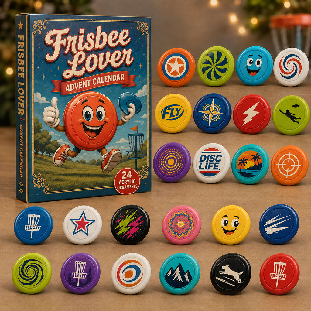 Frisbee Lover Advent Calendar 2026 - 24-Day Festive Countdown, Acrylic Charms Blind Box - Gift For Frisbee Lovers 6d408b57-66f2-44cd-84f0-3e9e333c3a8d-frisbee.jpg