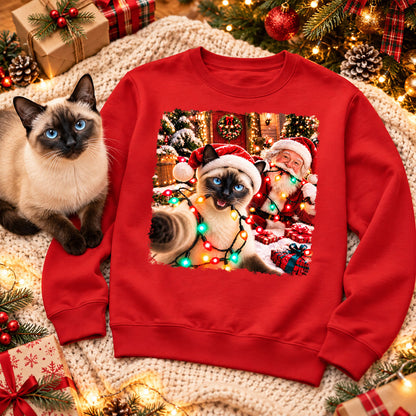 Custom Funny Photo Dog Selfie Santa Gifts - Personalized Comfort T-Shirt 6e15d8f0-c103-40b3-89f7-0959903cc4f4-2-4-.jpg
