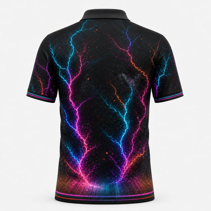 Personalized Strike Like a Snake Bowling Polo Shirt – Custom Name, All-Over Print