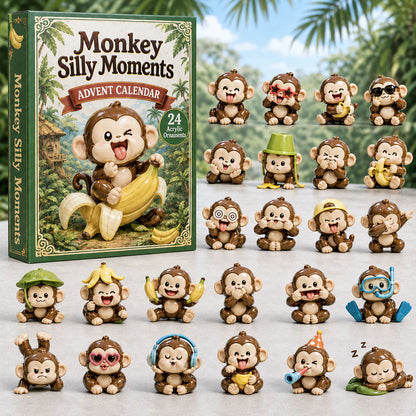 Monkey Silly Moments Advent Calendar 2026 - 24-Day Festive Countdown, Acrylic Charms Blind Box - Gift For Monkey Lovers 6f2ab0e1-ec7c-406d-94ff-9b6ffafbdad5-monkey.jpg
