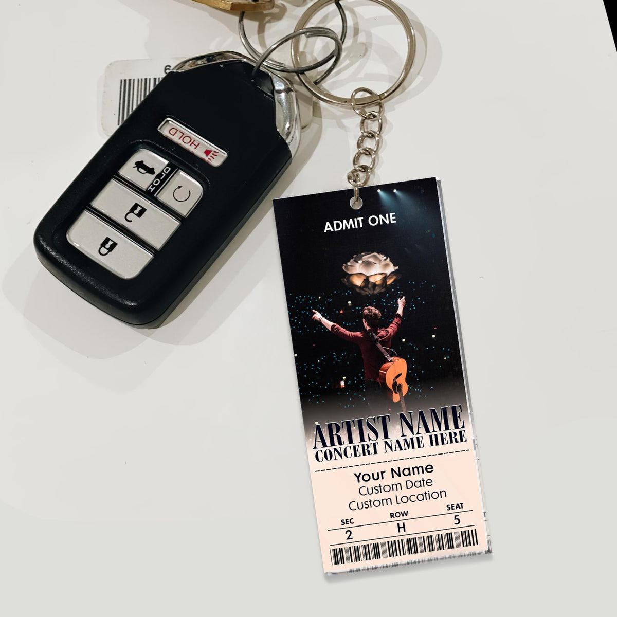 Personalized Acrylic Favorite Concert Ticket Keychain: Music Lover Gift Keepsake 6f3dc07d-315a-4e69-9c7d-a7e2332e9e05-3.jpg